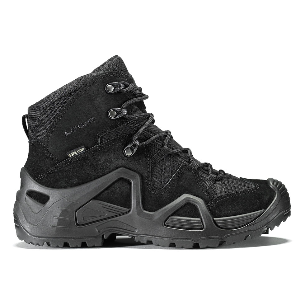 Scarpe Militari Donna Lowa Zephyr GTX Mid TF Nere COVWMK-410